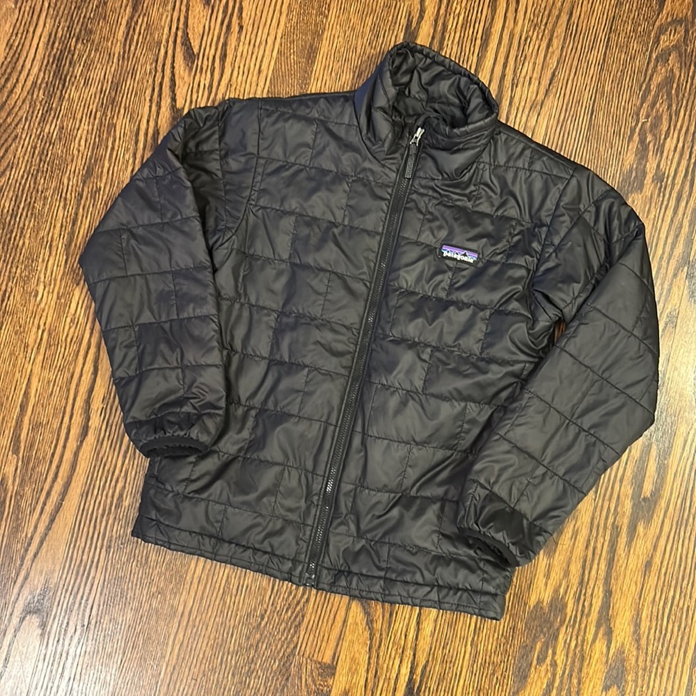 Patagonia Kids Black Puffer Jacket